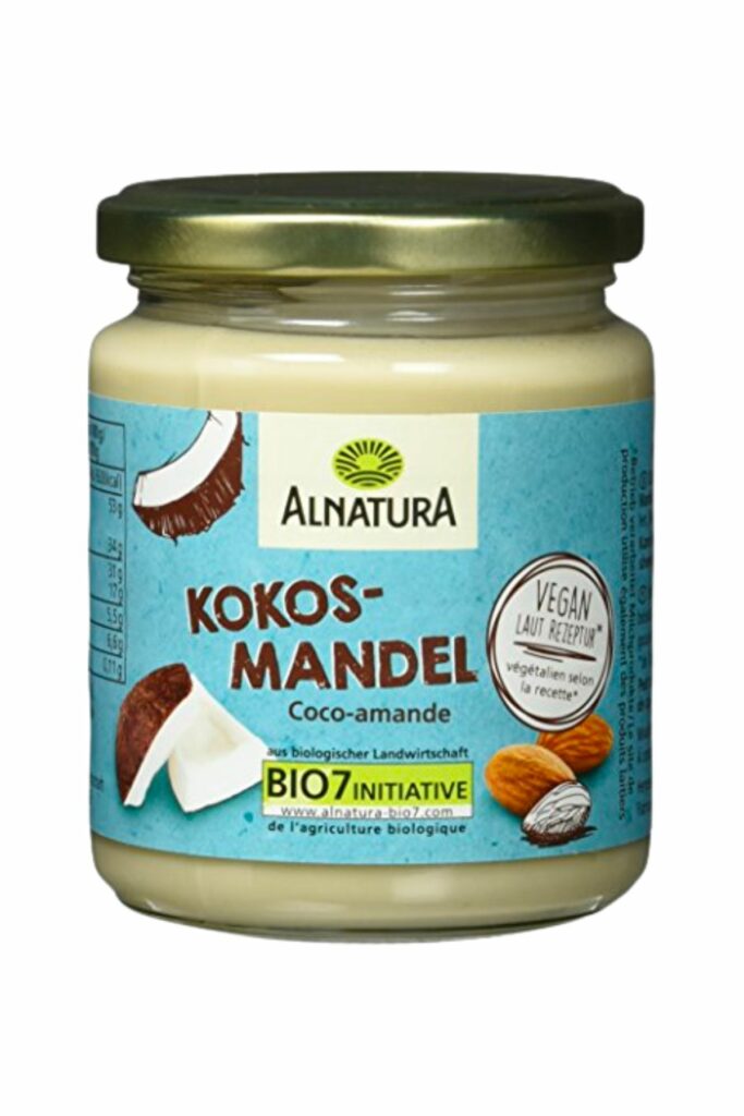 Kokos Mandel Mus Dattelzucker